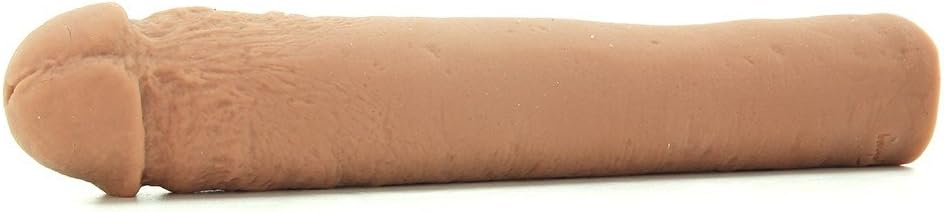 Doc Johnson Xtend It Kit - Realistic and Customizable Penis Extension Kit - Add 1-to-3 inches - Brown