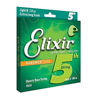 Elixir CEL 15433 Corde pour Guitare Basse nano Medium XL 130tw - Les Beatles, Paul McCartney, John Lennon, RIngo Starr, George Harrison Elixir CEL 15433 Corde pour Guitare Basse nano Medium XL 130tw – Image 5