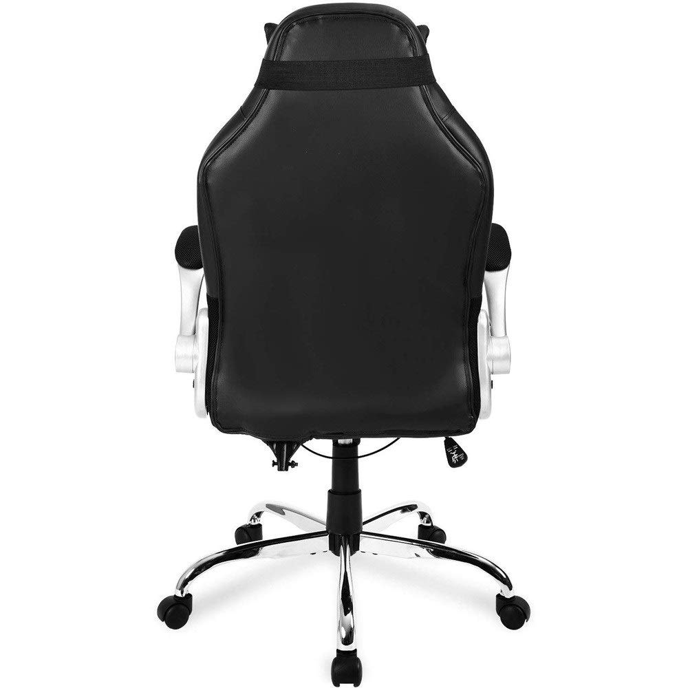ergonomiczne krzesło biurowe Krzesło biurowe, ergonomiczne skórzane krzesło biurowe dla kadry kierowniczej, biurko, komputer, obrotowy fotel z wysokim oparciem i ergonomicznym segmentowanym oparciem