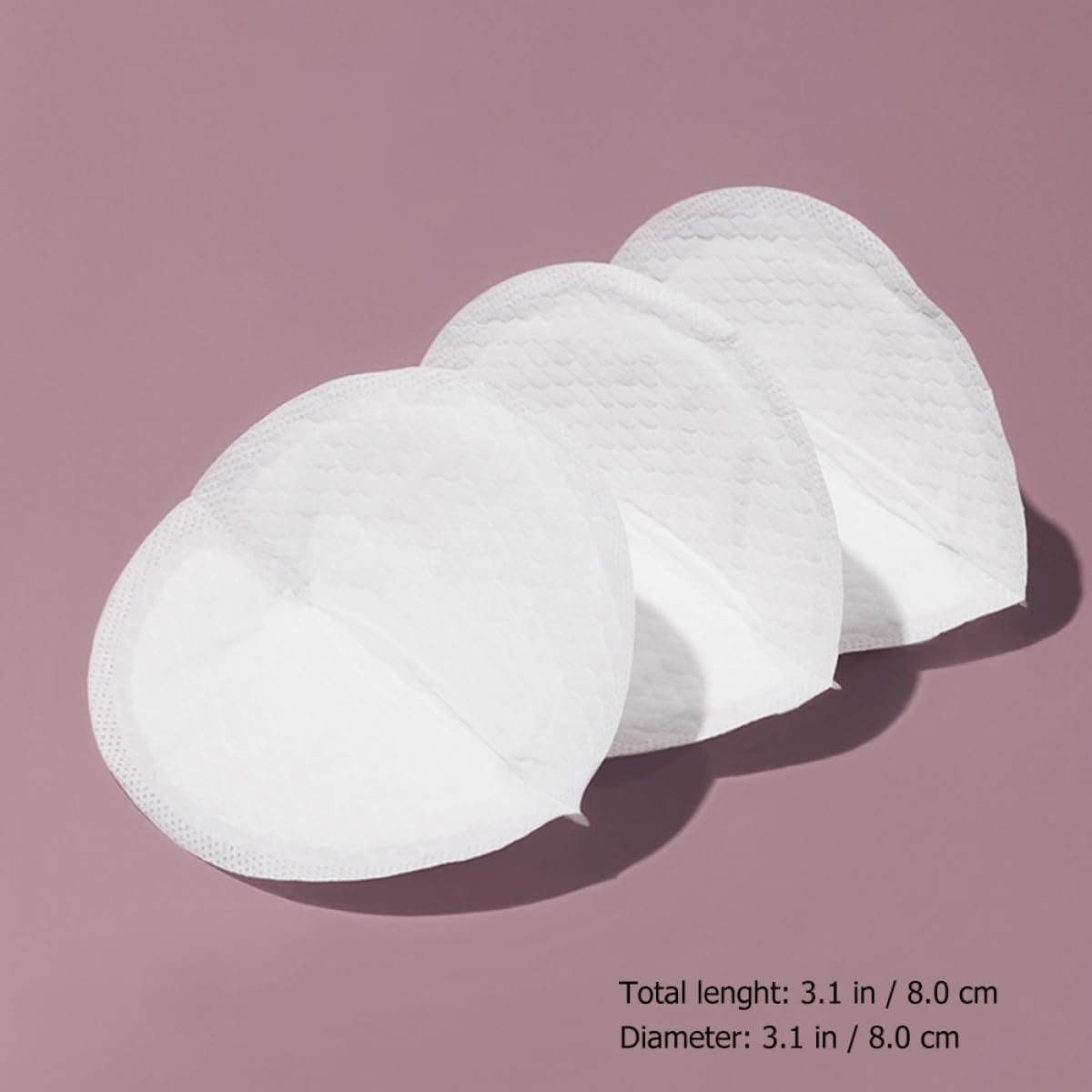 Discos 100 Lactancia para Desechables Materna Absorbentes Piezas Blanco
