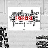 Großes Pro-Banner aus Vinyl. Höhe: 70 cm, Breite: 1 cm