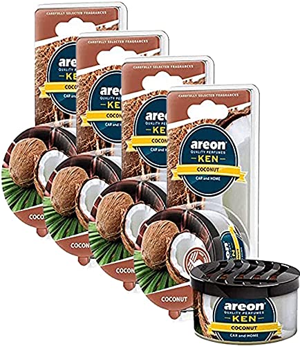 Amazon.com: AREON Ken Car Air Freshener - Coconut Scent, Long