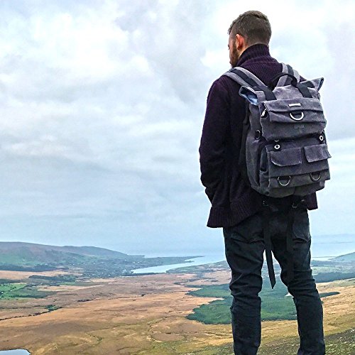 EveCase Zaino Canapa per Fotocamera DSLR, Custodia...