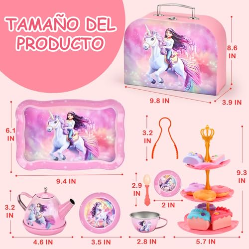 La mejor comparación de Juego de te para comprar online. 30 Imagen adicional