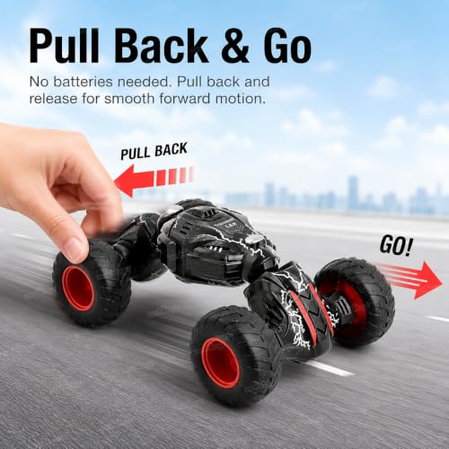 Image of Zest 4 Toyz Unbreakable Pullback Car Toys for Kids Monster Telescopic Pull Back Car Gifts Toys (Pack of 1) Multi Color