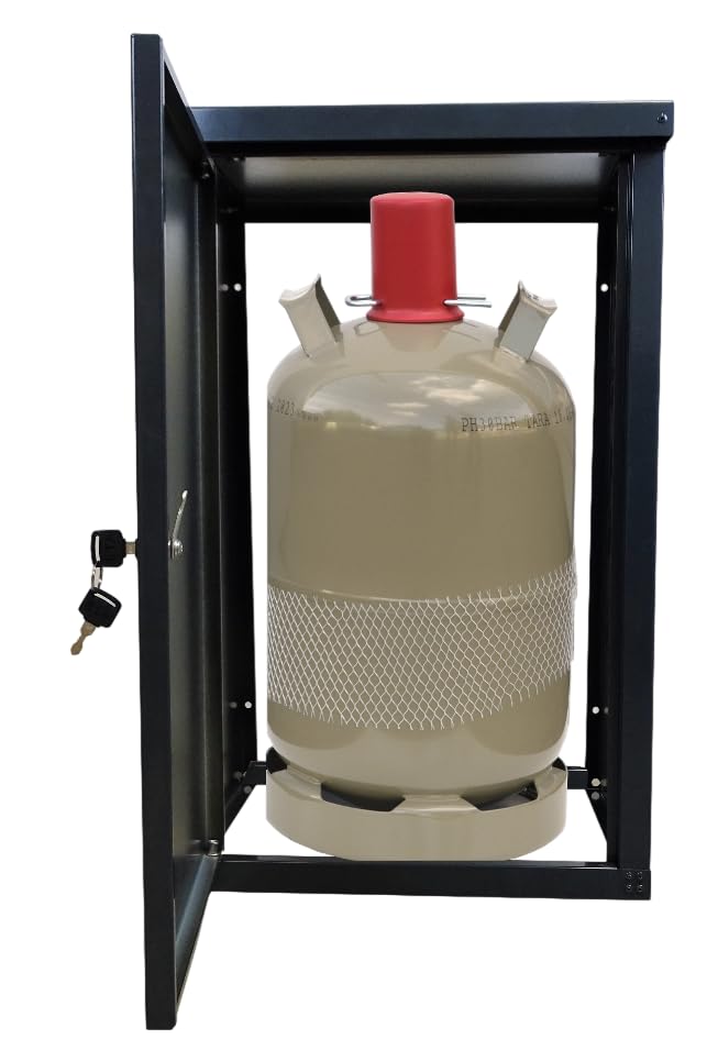 Srm Design Gasflaschenschrank anthrazit für 11 kg Gasflasche