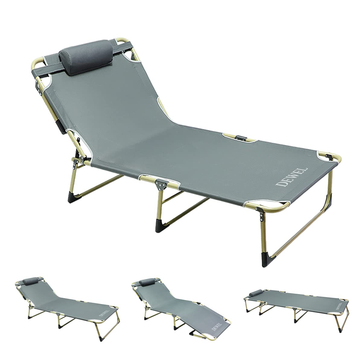 Amazon.co.jp: アウトドア ベッド 折りたたみ式 DEWEL 194*67*28cm