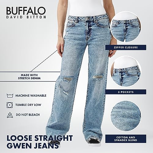 Buffalo David Bitton Women's Loose Straight4