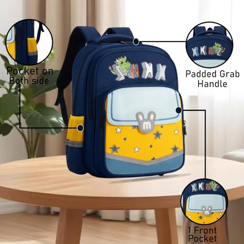 Image of Tinytot 22 Litre 17-Inch Waterproof Large School Bag for Boys & Girls, Kids School Bag, School Backpack for Girls and Boys, for Kids, Ideal for Children