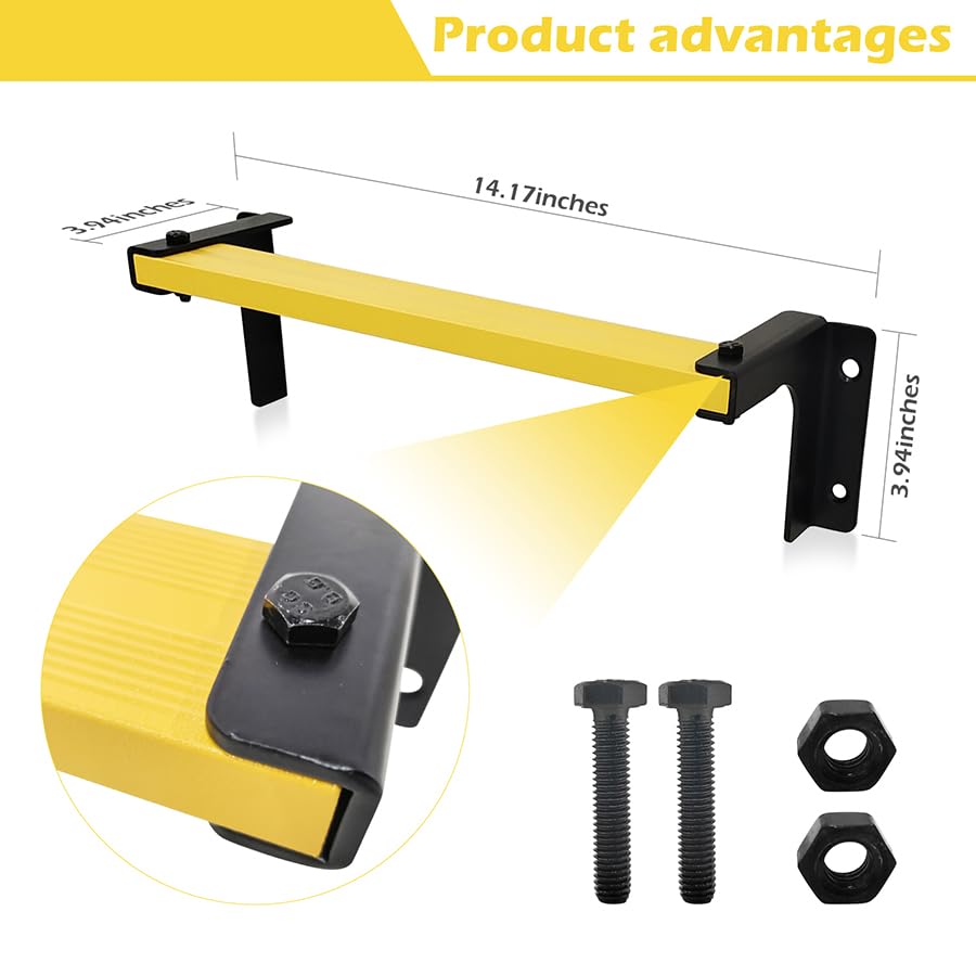 ISOP Wall-Mounted Climbing Rungs 5, Yellow, Set of 5 Rungs - Image 3