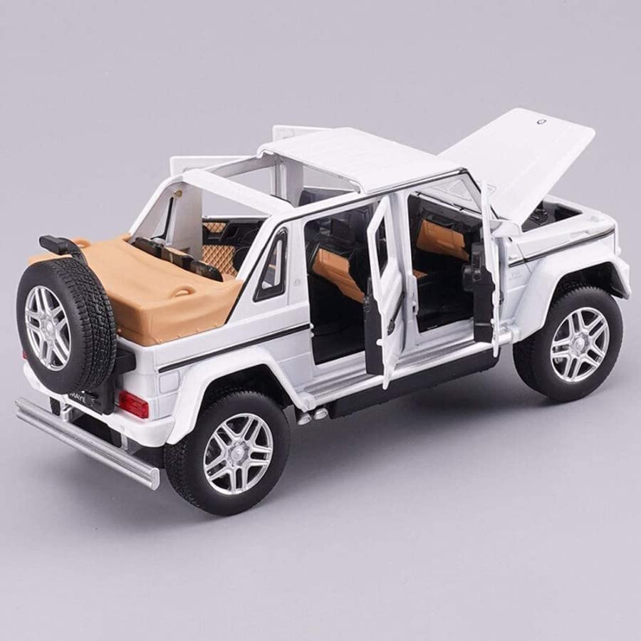 Image of Alokik Enterprise Exclusive Alloy Metal Pull Back Diecast 1:22 Mercedes G-500 Car Scale Model Toy with Sound Light for Kids【Colors as Per Stock】