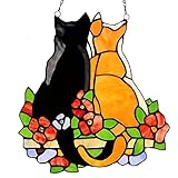 Diseño de gato: el diseño vívido con forma de gato se ve muy lindo y cálido, lo que puede agregar colores brillantes en cualquier espacio.