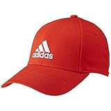 Banda que absorbe el sudor adidas Schirmmütze Performance Gorra, Unisex, Rojo/Blanco (Rojint/Rojint/Blanco), OSFM