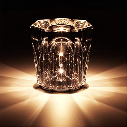 ベッドサイド クリスタルテーブルランプ、 ダイヤモンドテーブルライト 明るさ調節可能なUSB充電式の3つの明るい色 夜の光 装飾 ベッドルーム ナイトスタンド ランプ,style 1