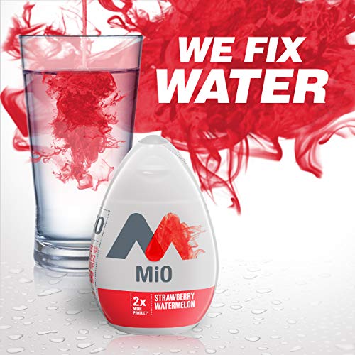 Mio Sugar-Free Strawberry Watermelon Naturally Flavored Liquid Water Enhancer 8 Count 3.24 Fl Oz Ct08 #TOP4