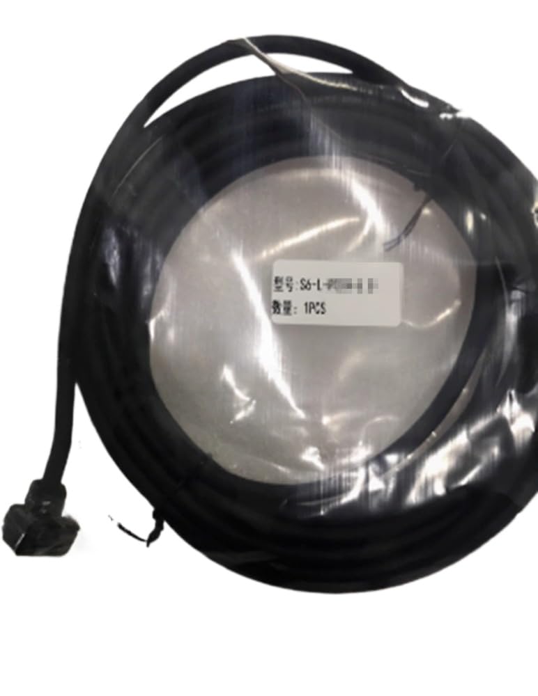 yancinne 1pc New S6-L-P024-5.0-T Servo Motor Encoder Cable 5 Meters