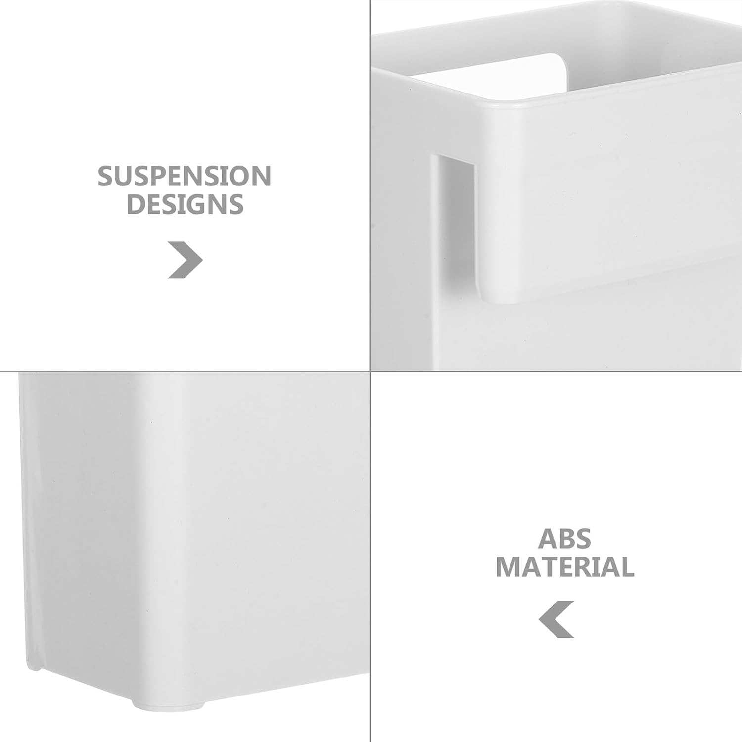 Veemoon Hanging Plastic Storage Bin Ceramic Wheel Side Tray Clay Tool Holder Box Pottery Wheel Accessory for Organized Workspace in Pottery Studio