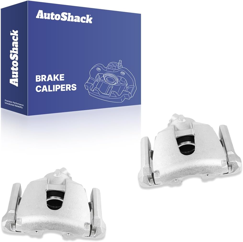 AutoShack Front Brake Calipers Left & Right Replacement for 2008-2013 Mazda 3 2012-2015 Mazda 5 2-PC Set
