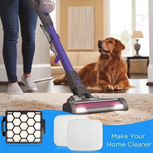 DRAMBOR Shark Filters Replacement for Shark Liftaway , Hepa & Foam Filters for Hoover Filter Upright Vacuum Cleaner Accessories for NV602UKT NV602UK NV702UKT NV702UK