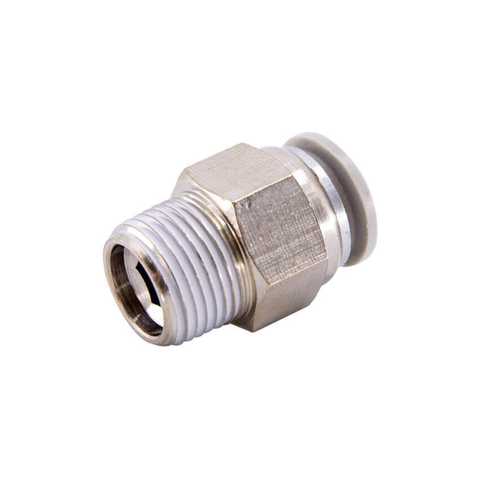 Connecteur fileté droit X-APC1404 à étanchéité renforcée pour circuits