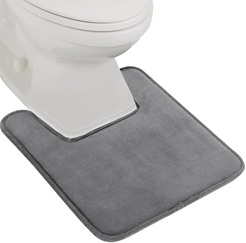 Miniatura 47 de GORILLA GRIP Alfombras de Baño de Espuma Viscoelástica, Tapetes de Baño de Terciopelo Suave y Absorbente, Puntos Duraderos en la Parte Inferior,