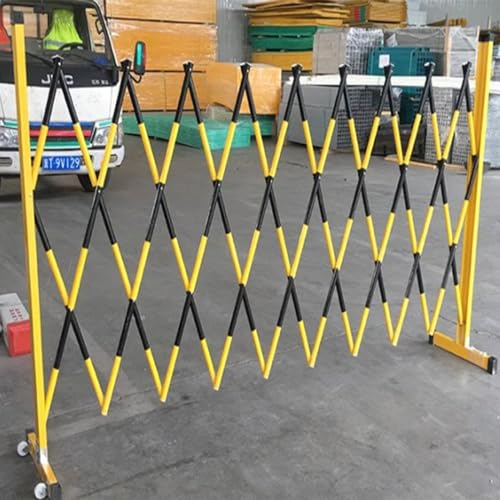 Barrière de sécurité construction routière extensible et portable extérieure - 2