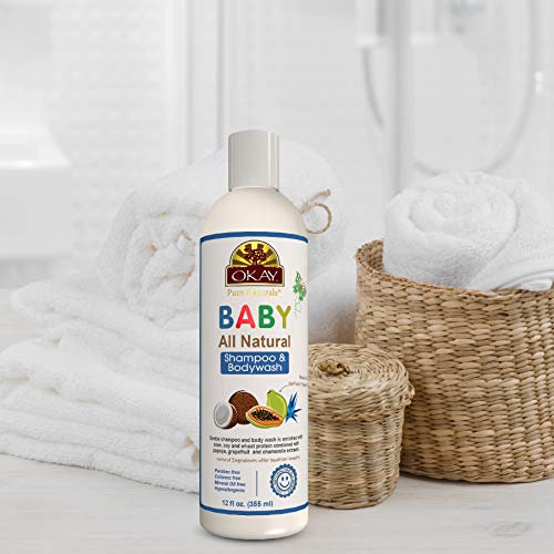 Burt's Bees Baby Shampoo & Wash, Calming, 12 Ounces (Packaging May Vary)