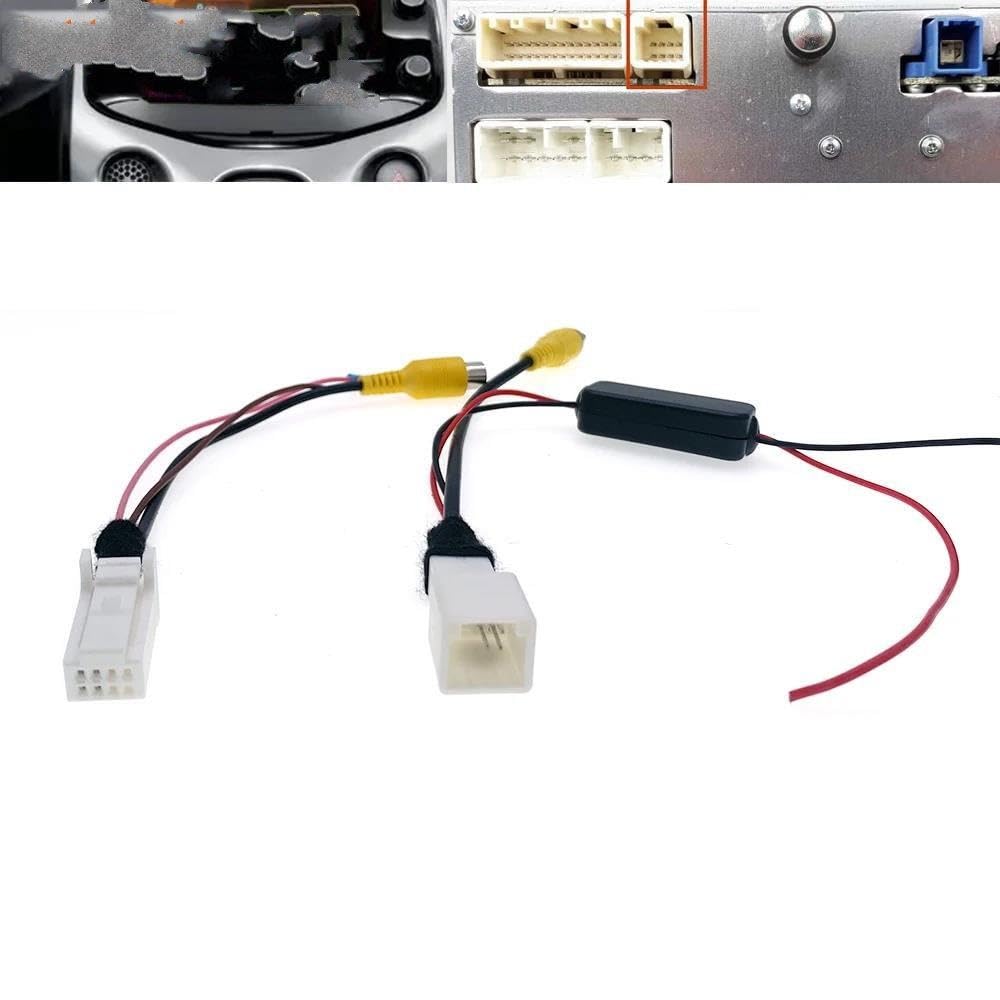 Cable Adaptador Convertidor RCA Para Cámara Trasera Para Toyota Para Aygo
