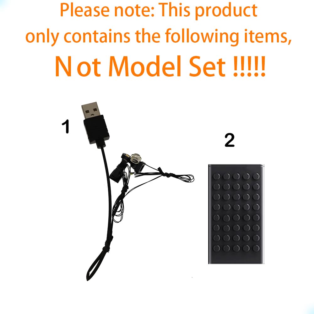 GEAMENT LED Light Kit Compatible with LEGO Dobby the House Elf - Lighting set for 76421 (Model Set Not Included) - Image 3