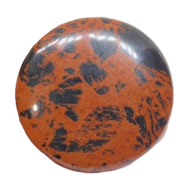 Jaspe rouge naturel 47 mm cabochon pierre précieuse pour DIY collier