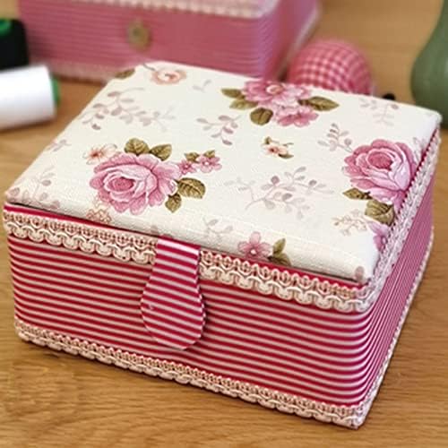 Sewing Storage Box, Sewing Basket Accessories Organizer Sewing Supplies Organizer DIY Storage Bag For Sewing Tools Kit Christmas Gift