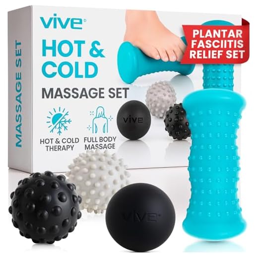 Vive Massage Ball Set for Pain Relief
