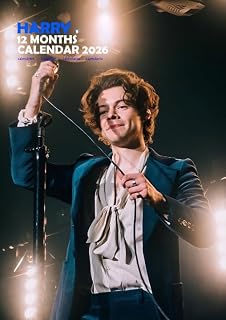 Harry S Kalender 2026 A3 Wirobound Vollfarbe Gratis Packung Kalenderaufkleber