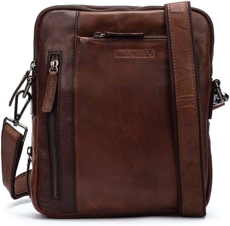 Belmonte Mha Leather Crossbody Bag for Men