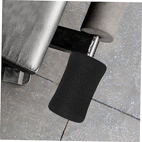 2 unidades de fundas de esponja para rodillo de ejercicio, almohadillas de espuma para gimnasio, recambio para rodillo de espuma, accesorio para tubo rodante y pies miniatura 2