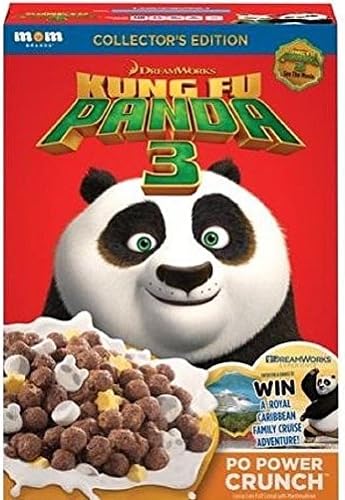 Kung Fu Panda 3 Po Power Crunch Cereal - 12 oz. (Pack of 2)