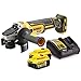 Price comparison product image DEWALT DCG405N 18V XR Brushless Angle Grinder 125mm with 2 x 5Ah Batteries & Charger