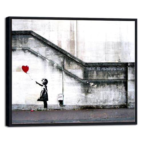 Peintures d'amour gris style Banksy pour insuffler de la poésie à vos murs