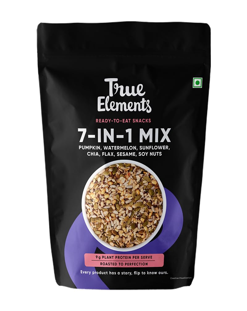 True Elements Seeds Mix 7 In 1 Super Seeds Nut | Desertcart Australia