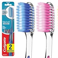 Colgate Slim Soft Advanced Toothbrush Ultra Soft Value 2 pack