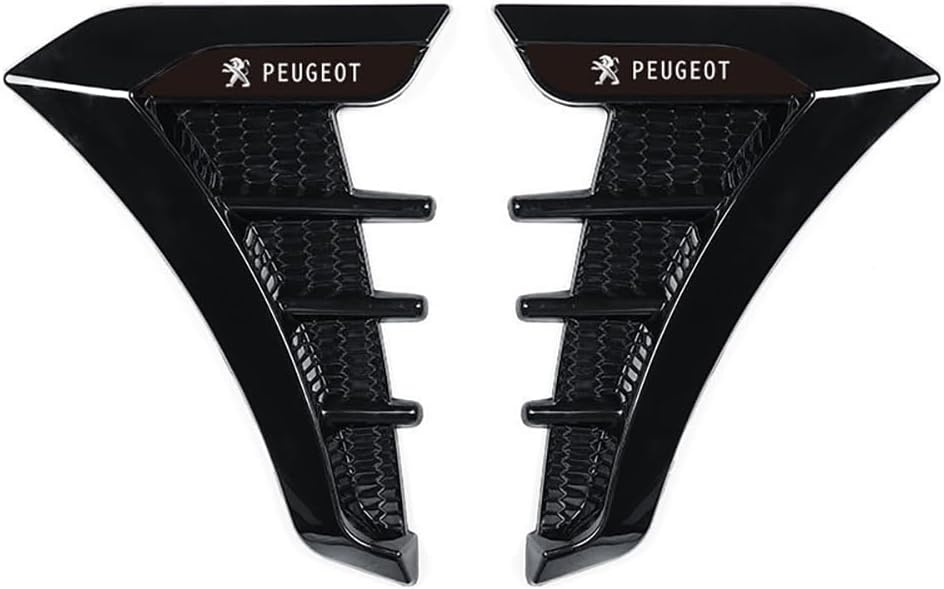 2 X PEUGEOT Sticker Badge Emblem Aufkleber Gewölbt Gel Glanz 3D Logo