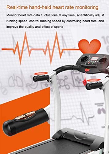 Image of Folding Treadmills Treadmill Middle Aged and Elderly Slow Speed Electric Treadmill Folding Armrest Fitness Equipment Product Slope, Adjustment