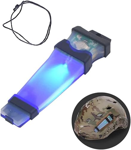 Helmet Signal Light - Waterproof Safety Flashing Survival Light for Outdoor Sports, Hunting, Tactical, Hiking, Boating, Cycling - Personal