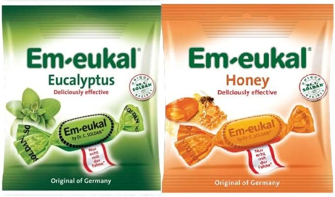 Dr. C. Soldan Em Eukal Pastillas para la garganta - Miel y Eucalipto 1.76 oz cada una