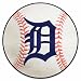FANMATS MLB Detroit Tigers Nylon Face Baseball Rug