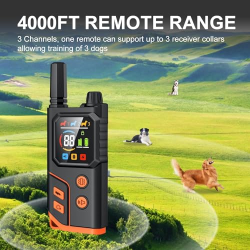 Hertizpa 2 Dog Training Collar with 4000 FT Remote for Medium Large Dogs by Hertizpa - Used condition - Image 5