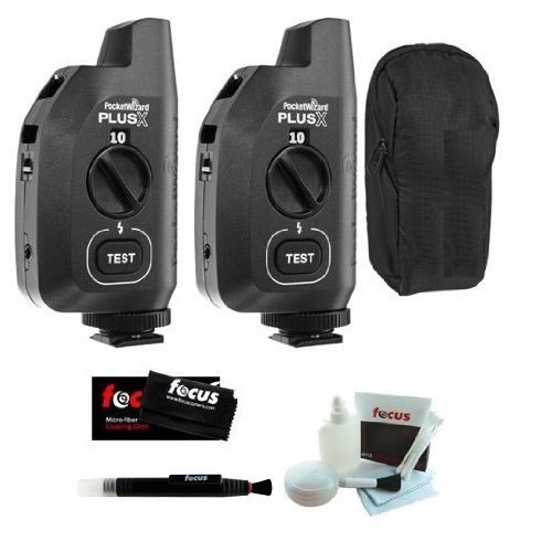 PocketWizard Plus X Radio Trigger with 10 Channels (2-Pack Bundle)