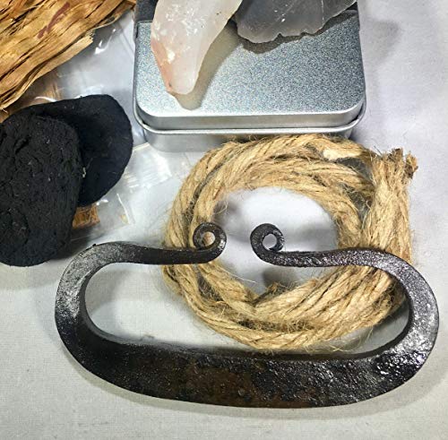 MOAB Flint Striker KIT, Viking FIRE Steel, EDC, Guy Gift, Outdoor Gear, Survival Man, Viking steels,Scout Camp Tool Set, bushcraft (Classic C)