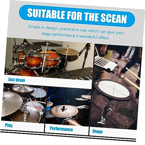Baquetas KESYOO, 1 par, para percusión, ligeras, compatibles con baterías tradicionales y electrónicas, diseño elegante, duraderas y fáciles de manejar miniatura 7