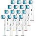 Cabezales de Recambio Compatibles con Cepillos Electricos Oral b Pro Smart Genius Vitality Advance Power, 16 Piezas